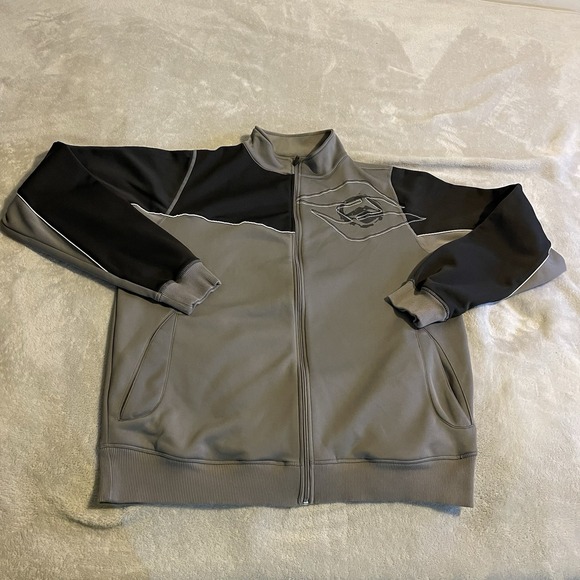 Other - Hyperlite Wake Jacket Men XL Gray Full Zip‎ Streetwear Workout Gym Sweatshirt